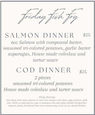 friday fish fry menu picture